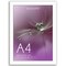 Americanflat A2 A3 A4 A5 Poster Frame - Picture Frame to Display Posters - Ideal for Documents and Artwork - Plexiglass Cover - Adjustable Hanging Hardware - Includes Easel
